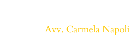 Logo bianco del sito web per l'Avvocato Carmela Napoli